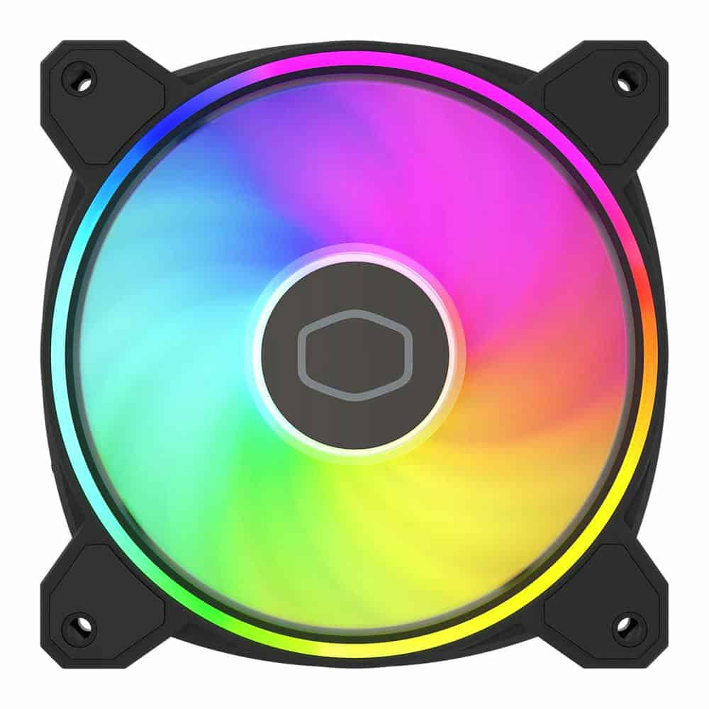 (image for) Cooler Master MasterFan MF120 Halo2 RGB 120mm 1 Fan Pack